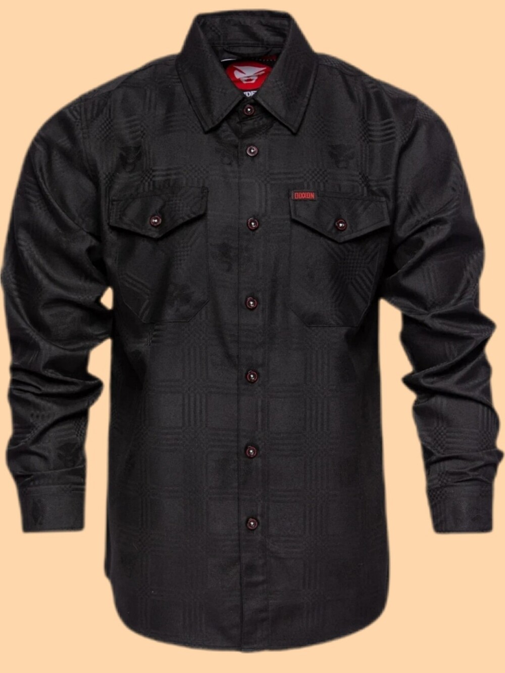 DIXXON Black Shirt with Red Thundercat 2.0 Logo Tag